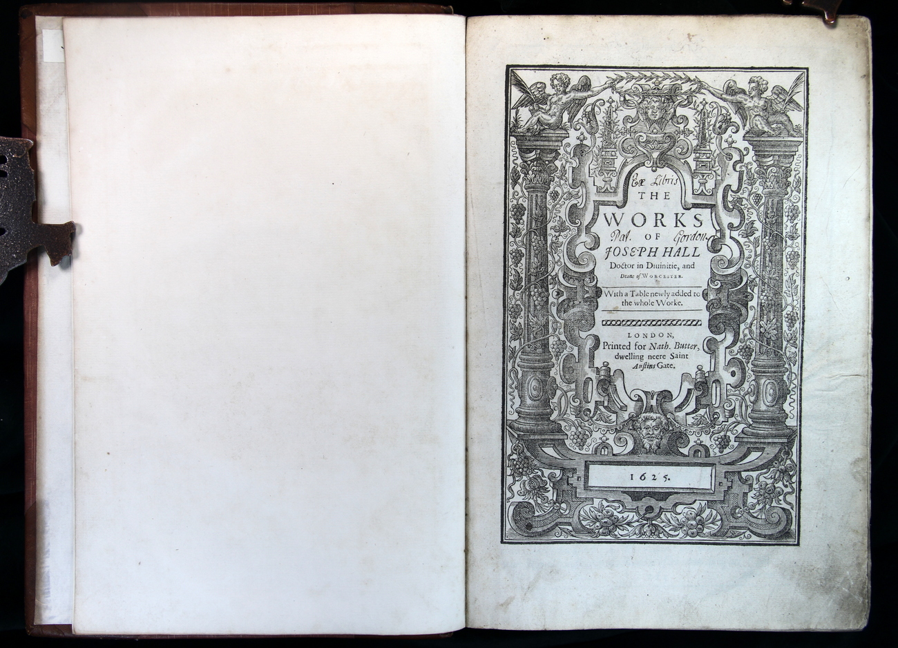 The Works of Joseph Hall Third Floor Rare Books