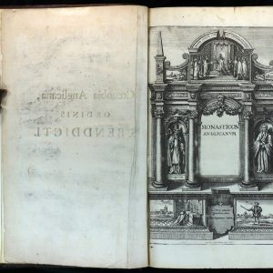 Monasticon Anglicanum Title Page 1682