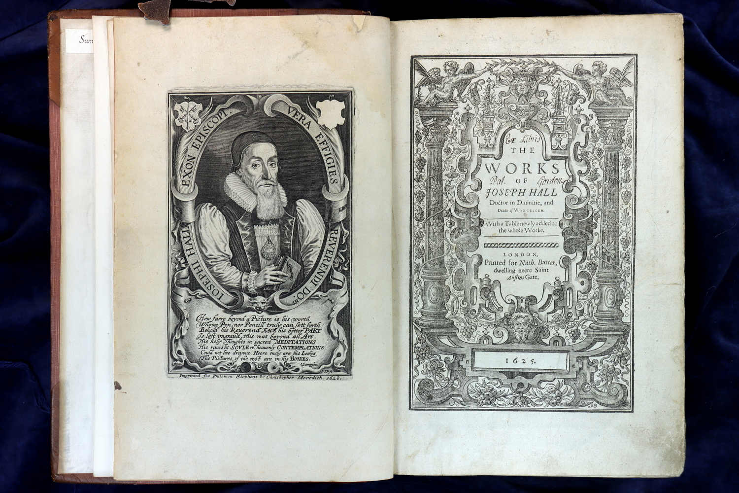 The Works of Joseph Hall. 1625, 1634 and 1662 Third Floor Rare Books